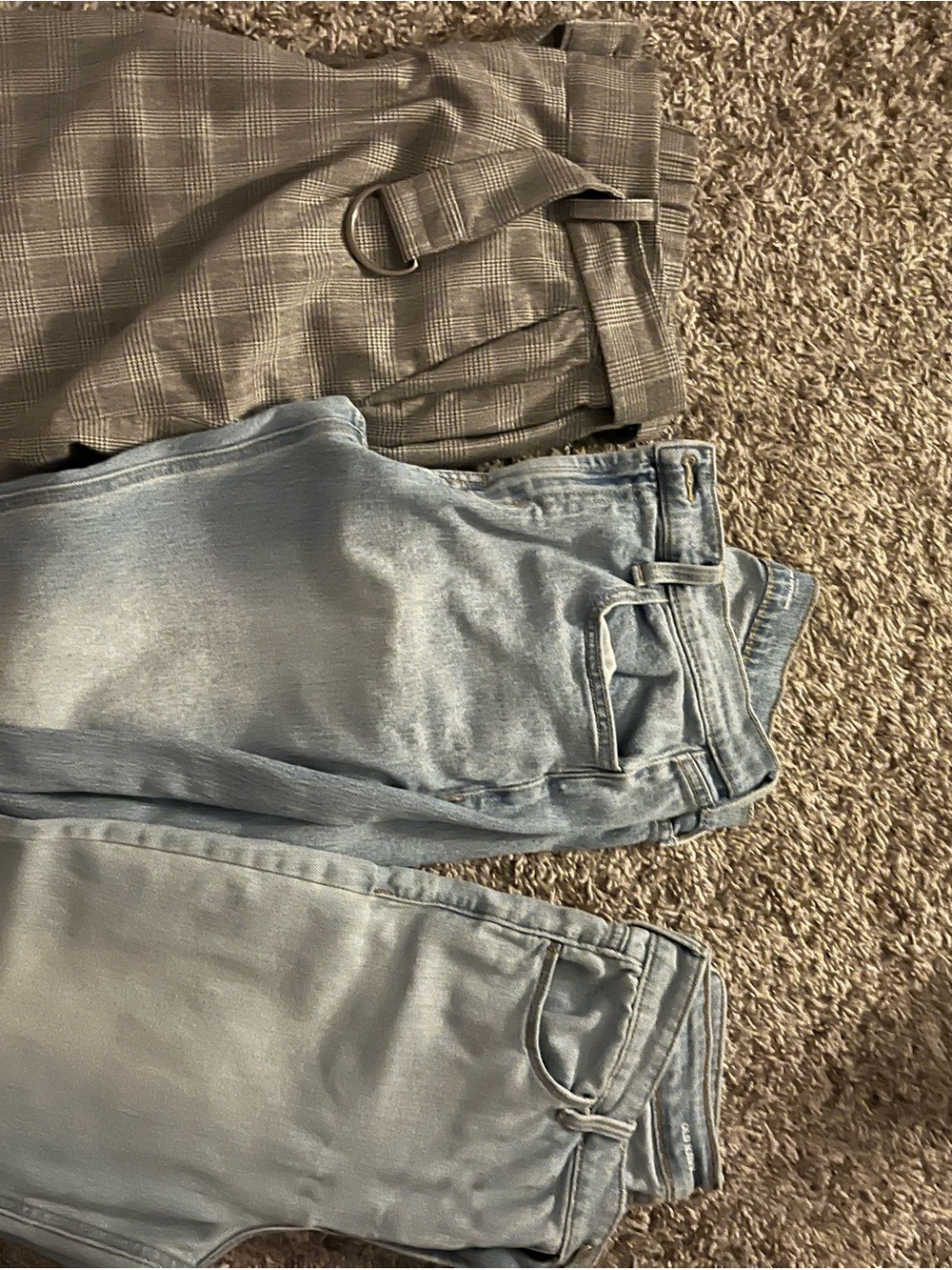 American Eagle Outfitters High-Rise Light Blue Denim Jeans